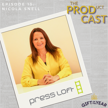 The Prodcast Episode 10 - Nicola Snell from Pressloft