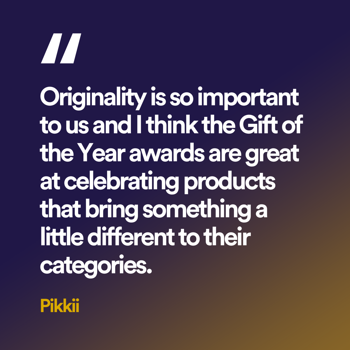 Pikkii GOTY FInalist