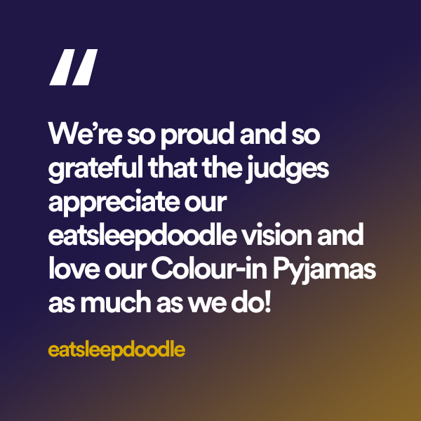 eatsleepdoodle pyjamas finalist quote