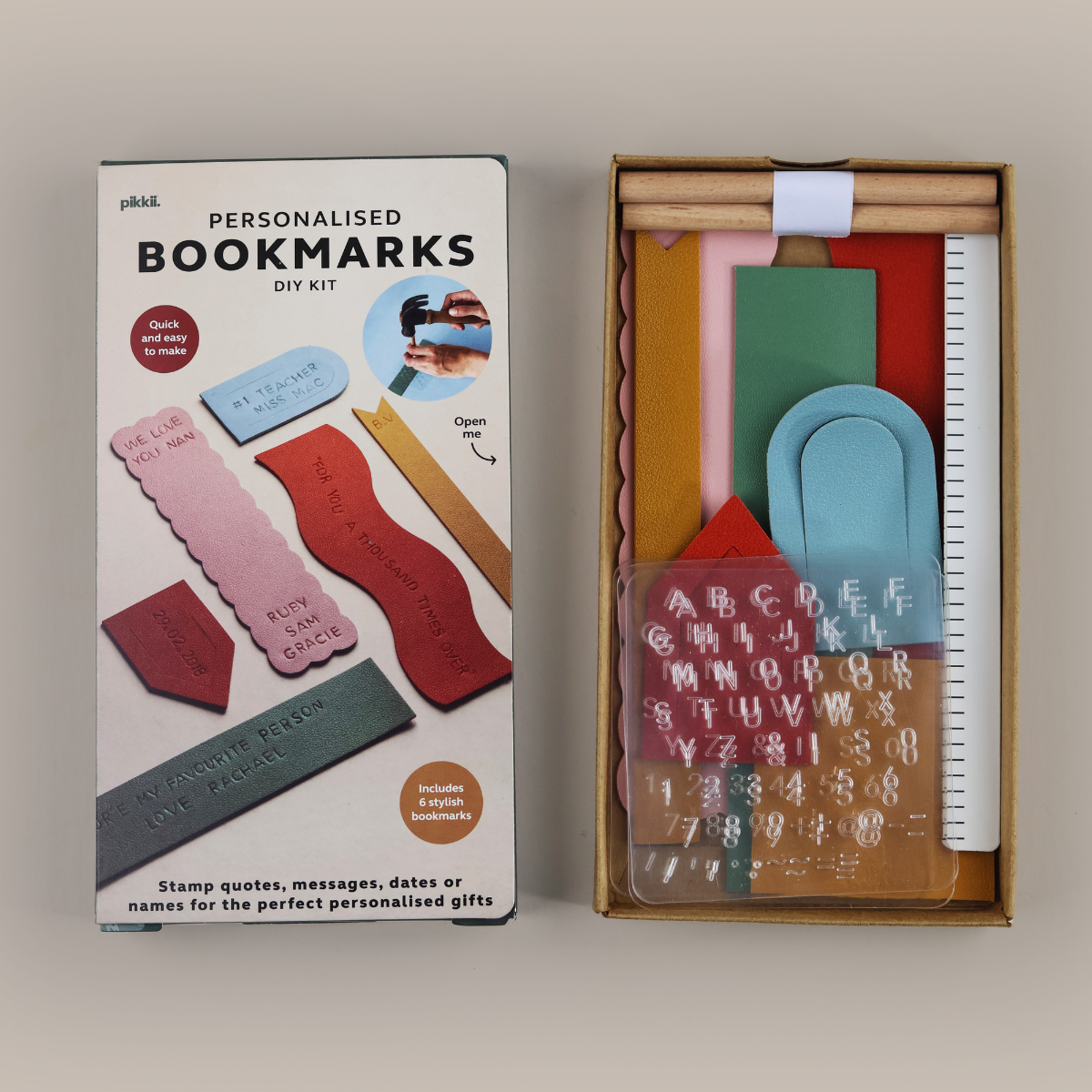 Bookmarks DIY Kit Pikkii