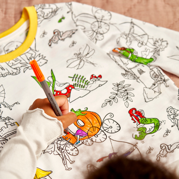 eatsleepdoodle pyjamas colour in pyjamas - finalist