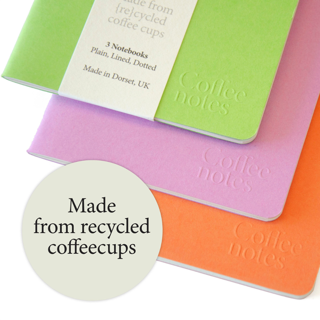 Coffeenotes stitched notebooks tutti frutti