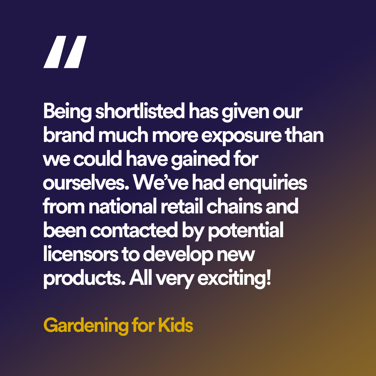 Gardening for Kids GOTY Finalist