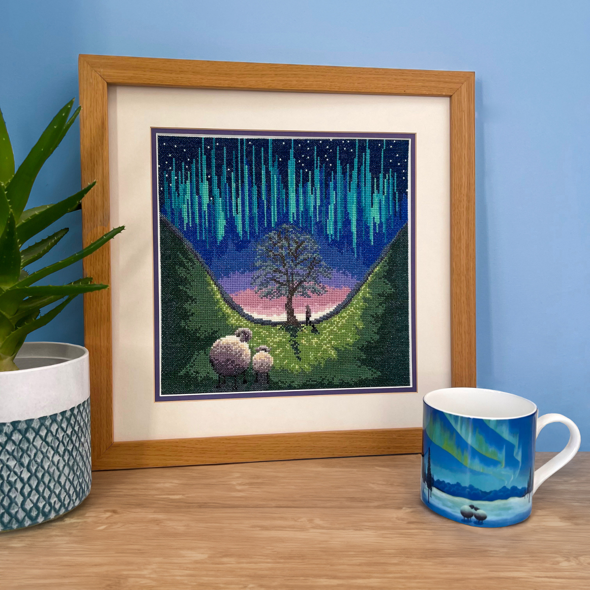 Bothy Threads The Sycamore Gap Counted Cross Stitch GOTY finalist