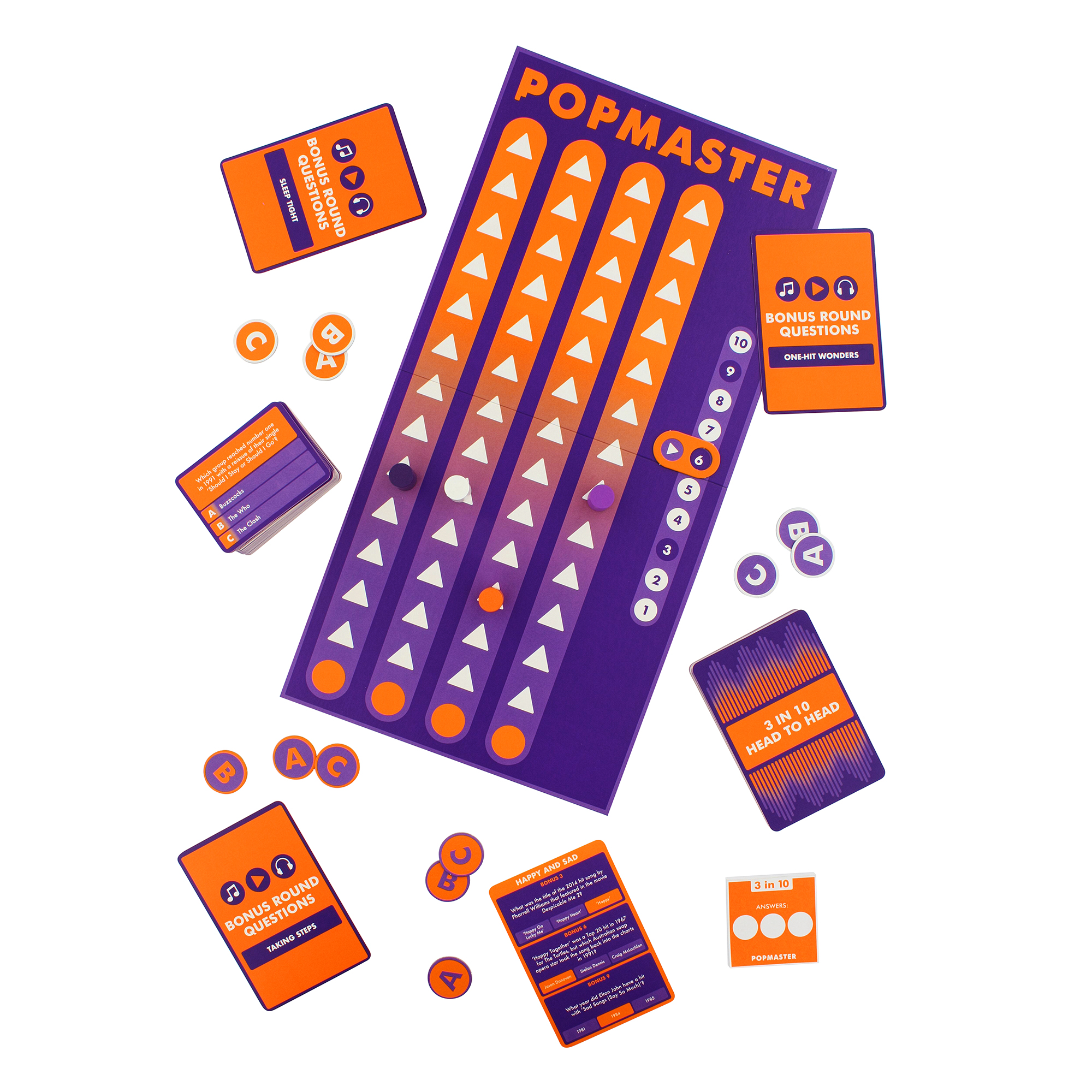 PopMaster Board Game