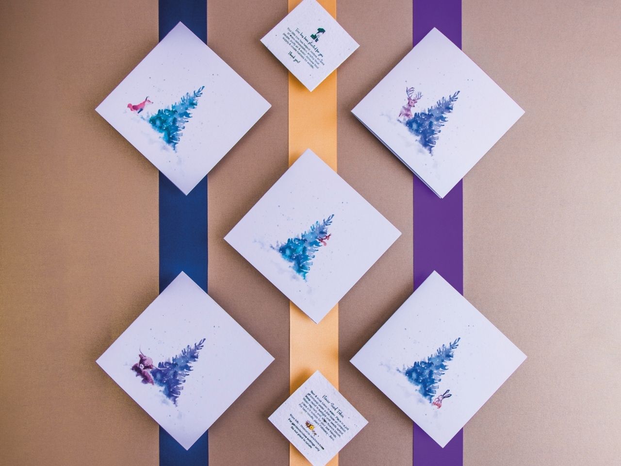 Tree Planting Cards Paper and card