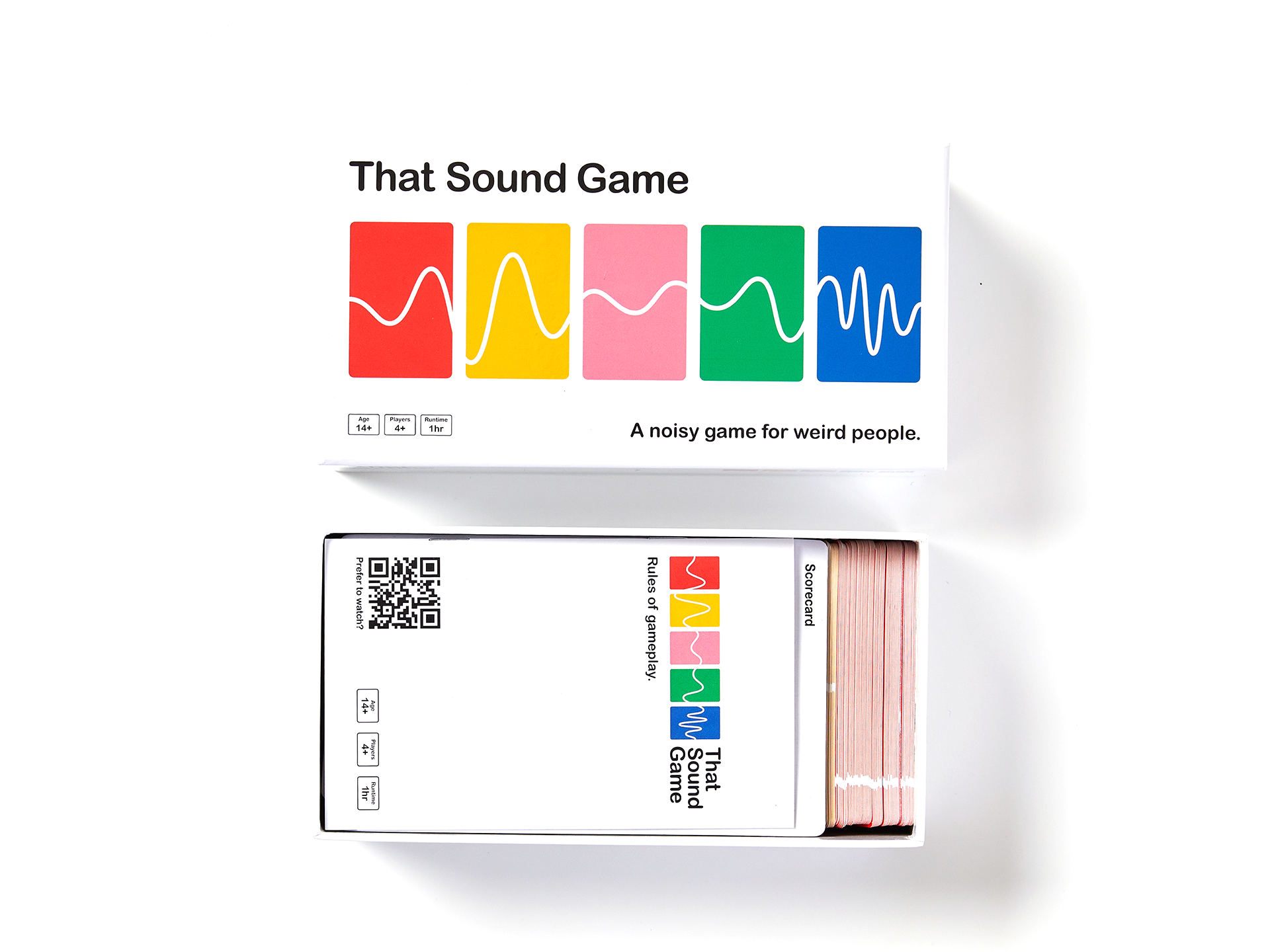 That Sound Game is a fast paced, interactive and very noisy party game.