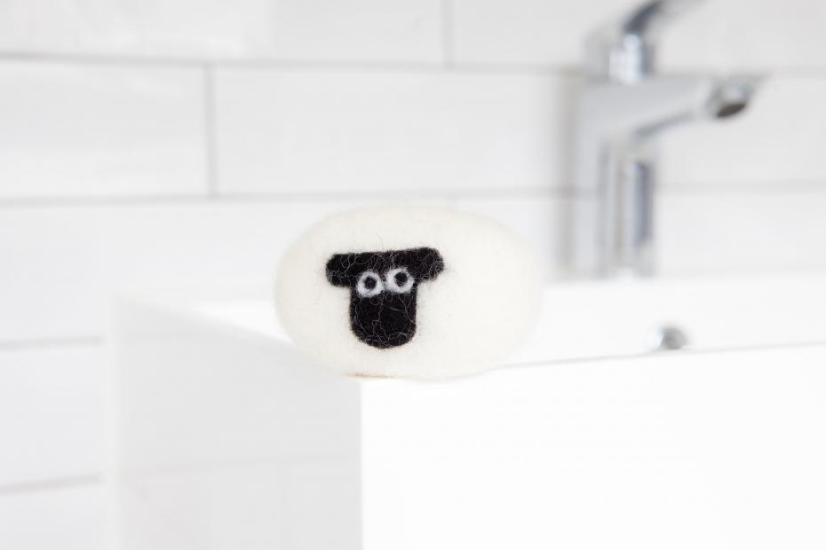 Suffolk Sheep Felted Soap