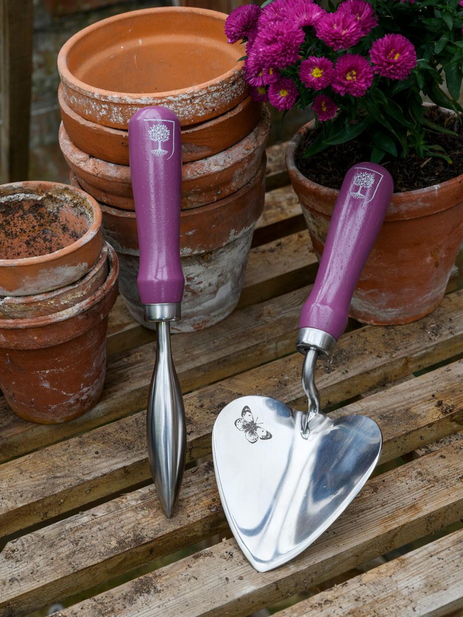 Burgon and Ball RHS Gifts for Gardeners planting trowel and dibber