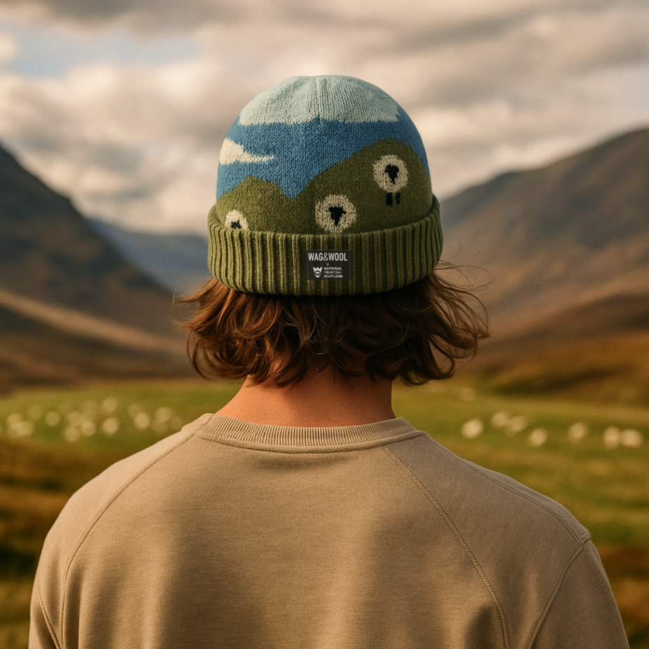 Scottish Blackface Beanie Hat