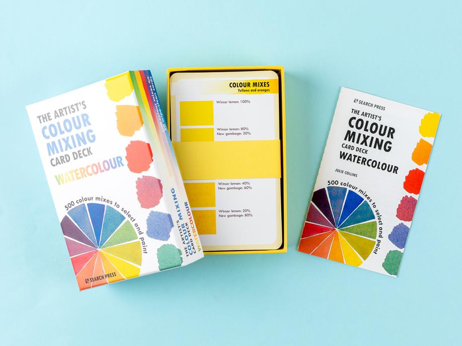 Wipe down cards are perfect for on-th-go painting