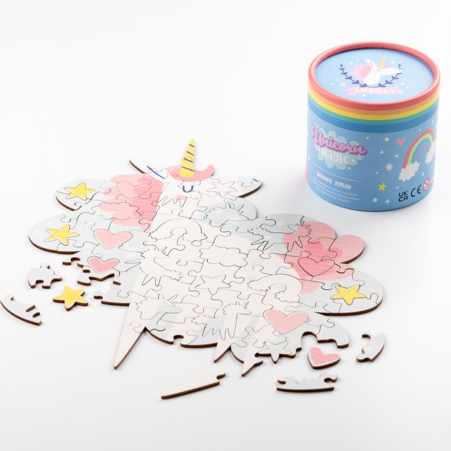 Unicorn Magic 90 Piece Wooden Jigsaw