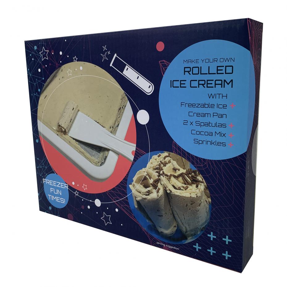 Make your own rolled ice cream kit