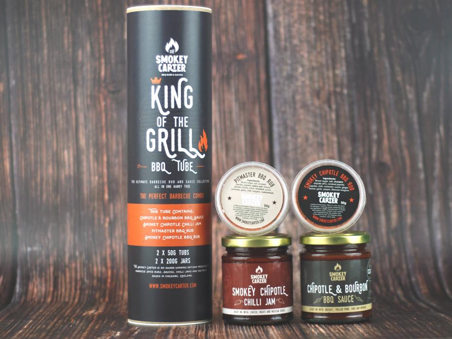 King of the Grill BBQ Rub & Sauce Tube