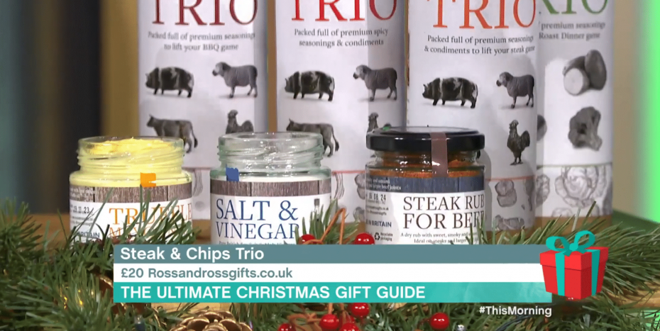 Steak & Chips Trio on TV!