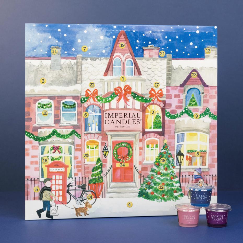 24 Wax Melt Advent Calendar ( with jewel)