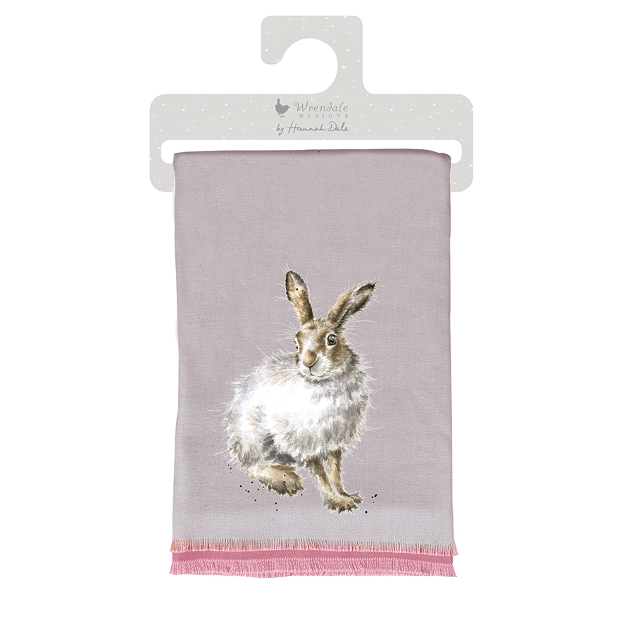 'Mountain Hare' winter scarf