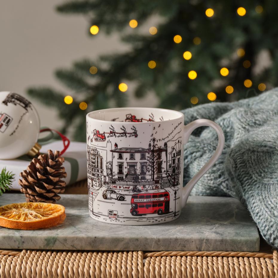 Abbey Road Bespoke Christmas Mug