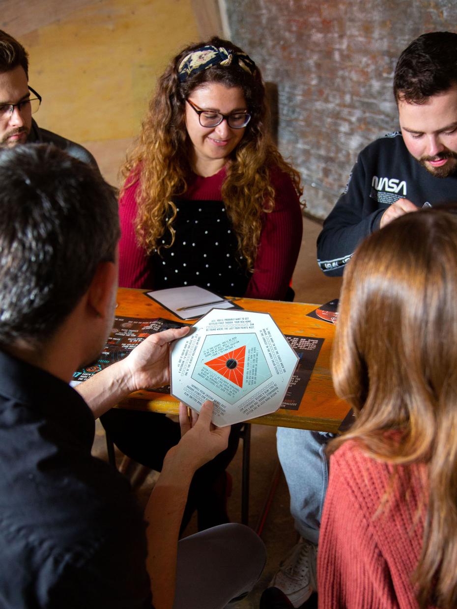 Escape Room game perfect to play with a group of friends or family
