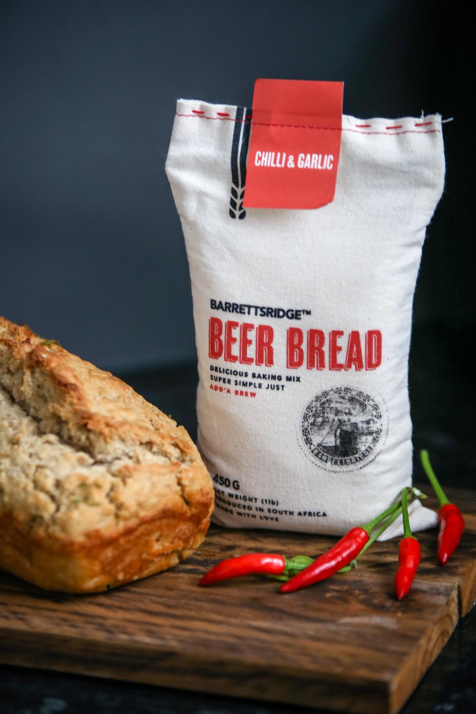 Chilli & Garlic Beer Bread