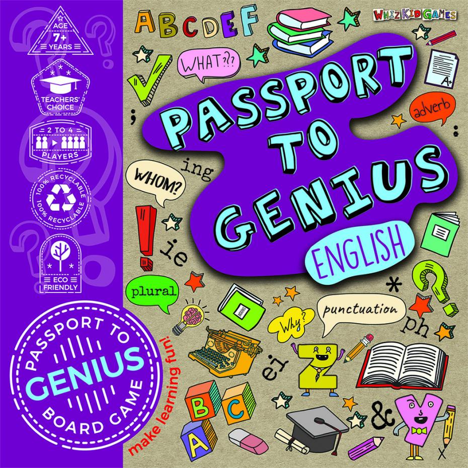 Passport to Genius Engilsh - front