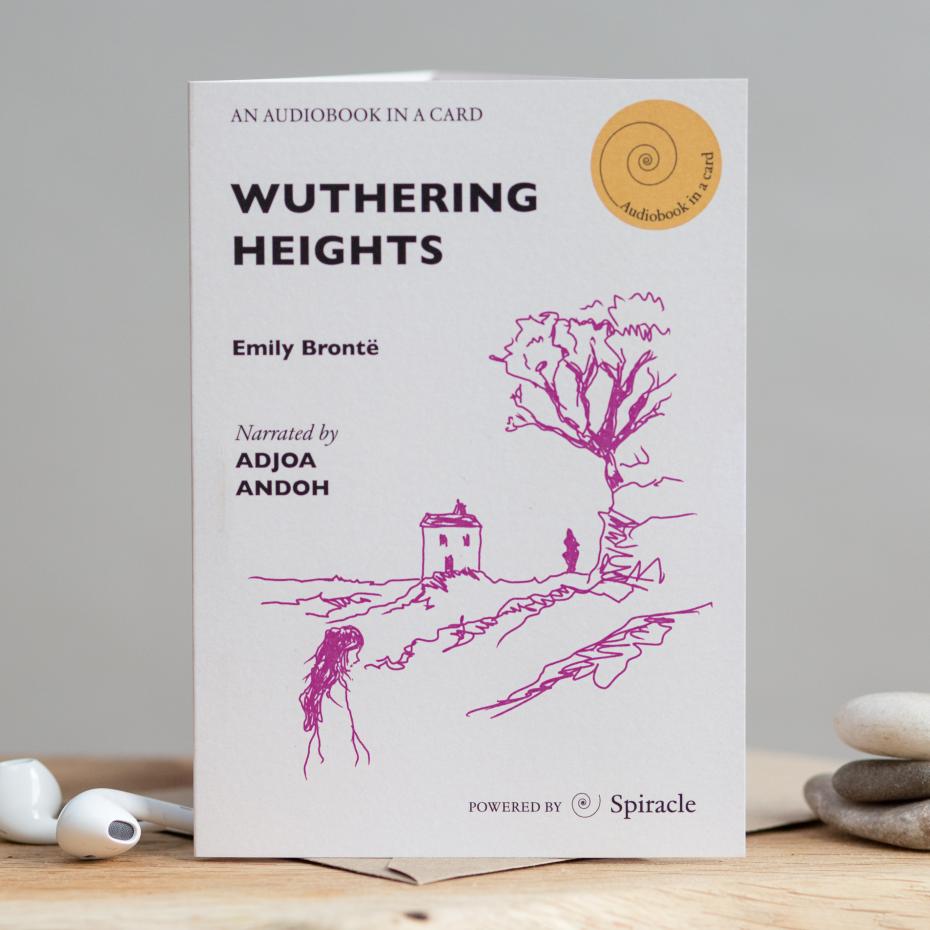 Wuthering Heights Audiobook in a Card