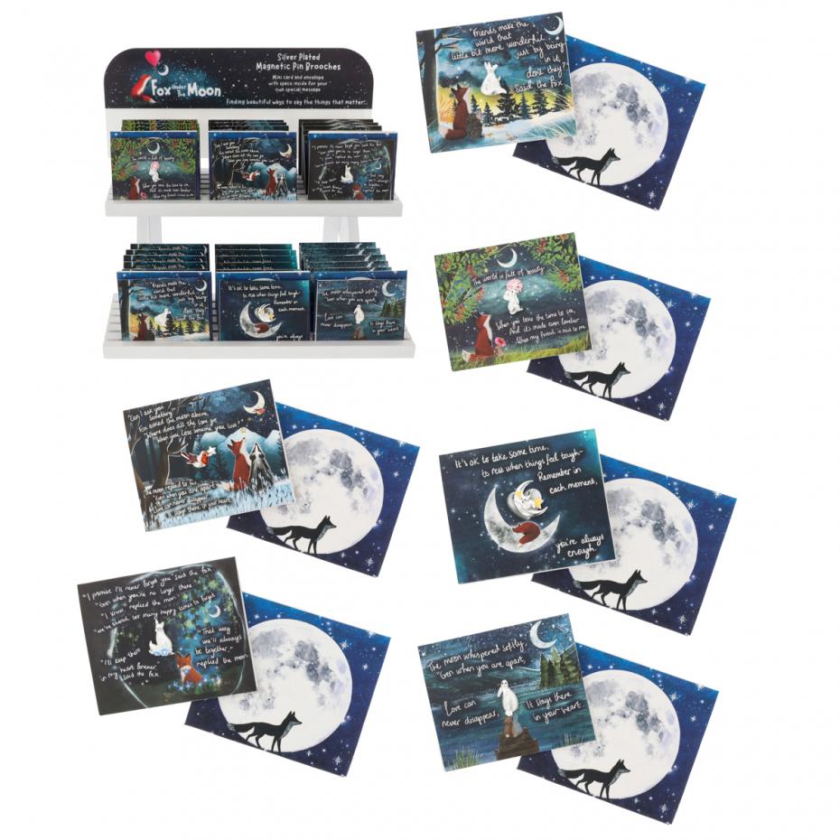 Fox Under the Moon Gifting Pins - CDU