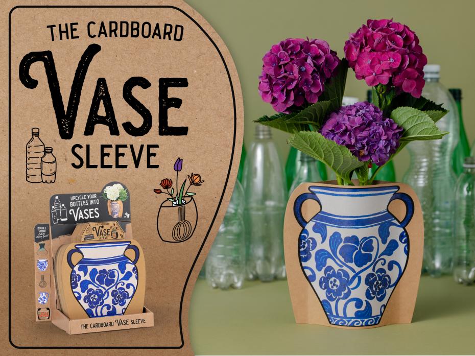 The Cardboard Vase Sleeve