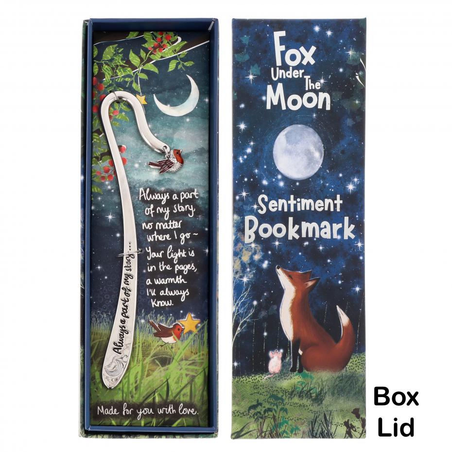 Fox Under the Moon Bookmark - Part of My Story
