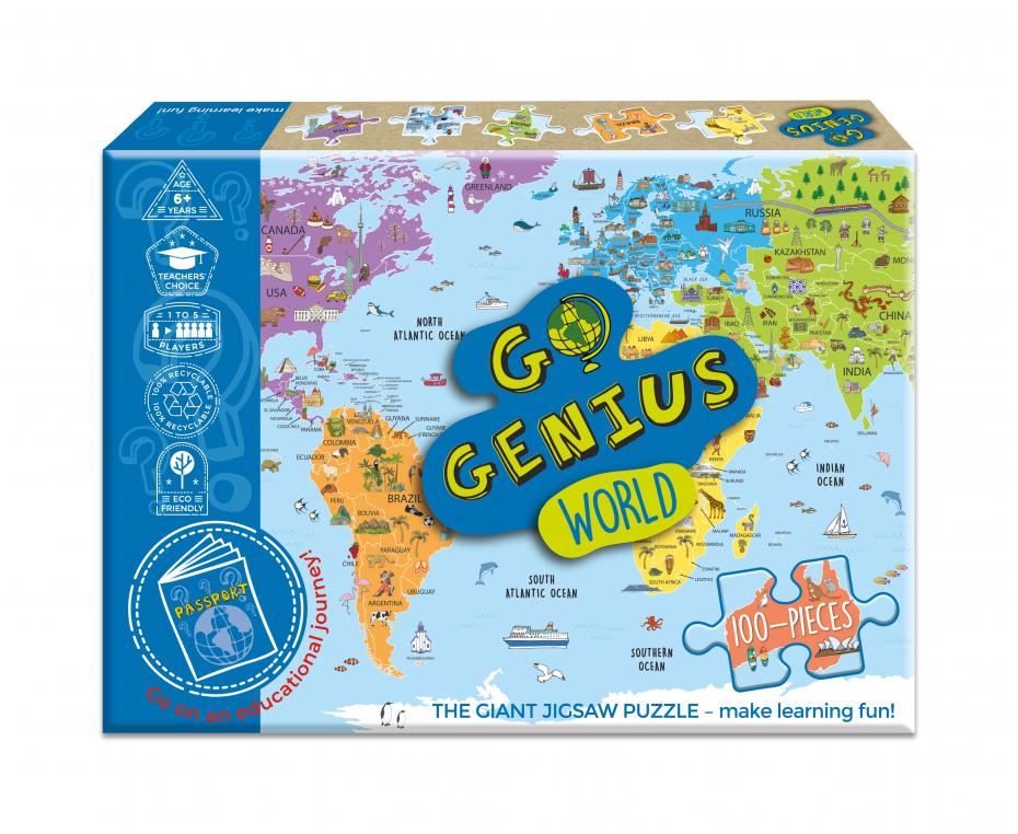 Go Genius World - The Giant Jigsaw Puzzle