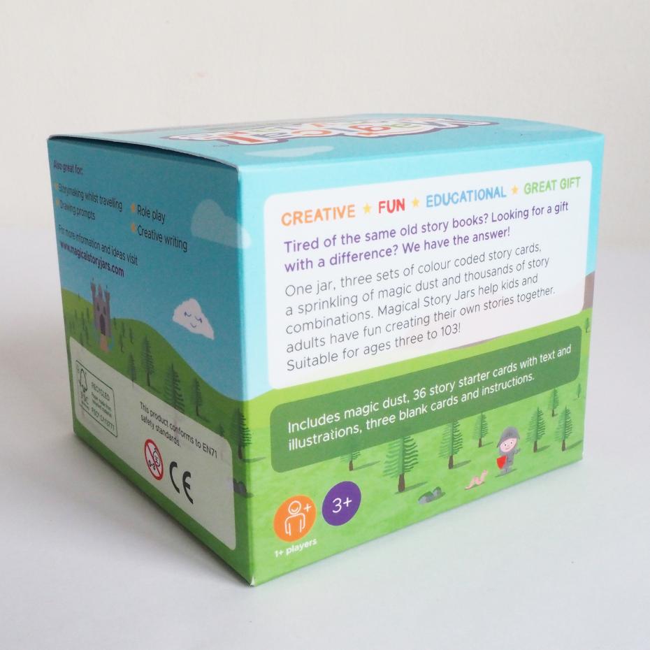 Fairy tale Magical Story Jar box