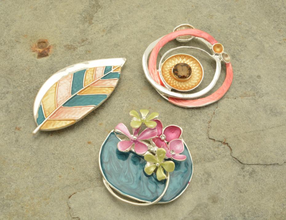 Magnetic Brooches