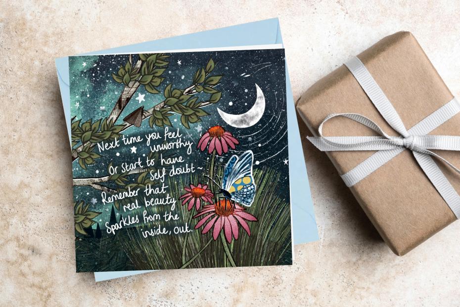 'Real Beauty' Greeting Card