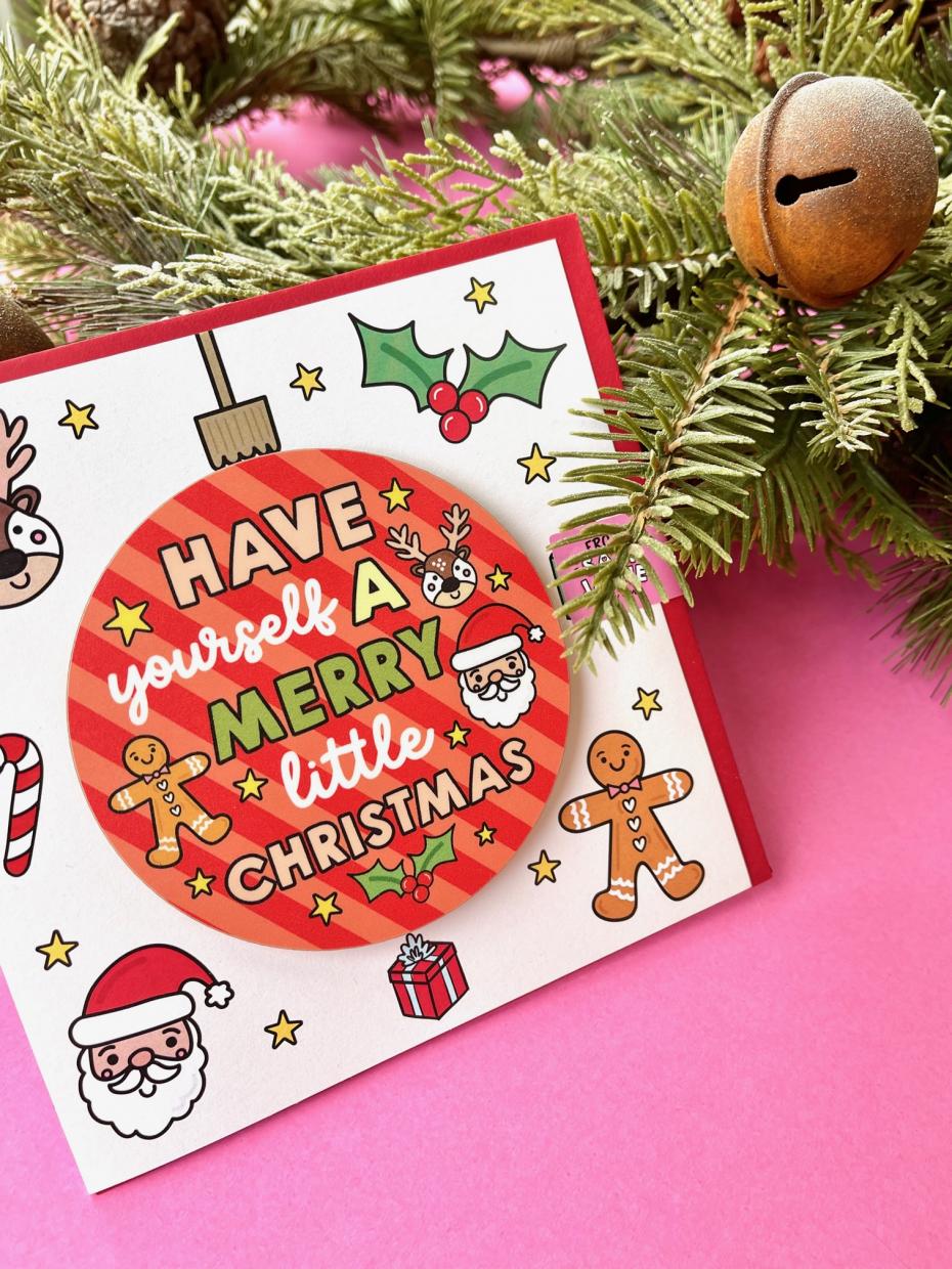 Christmas Coaster Cards by Sam Jayne