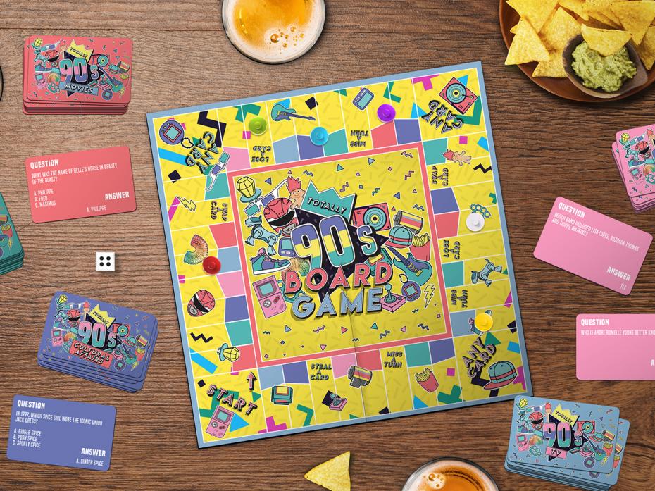 80's & 90's Board Game