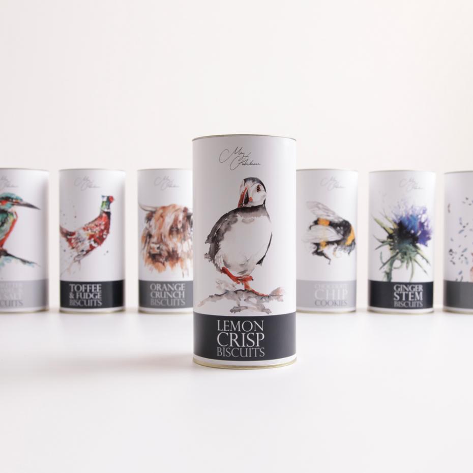 Scrumptious ! Luxury biscuits by Meg Hawkins