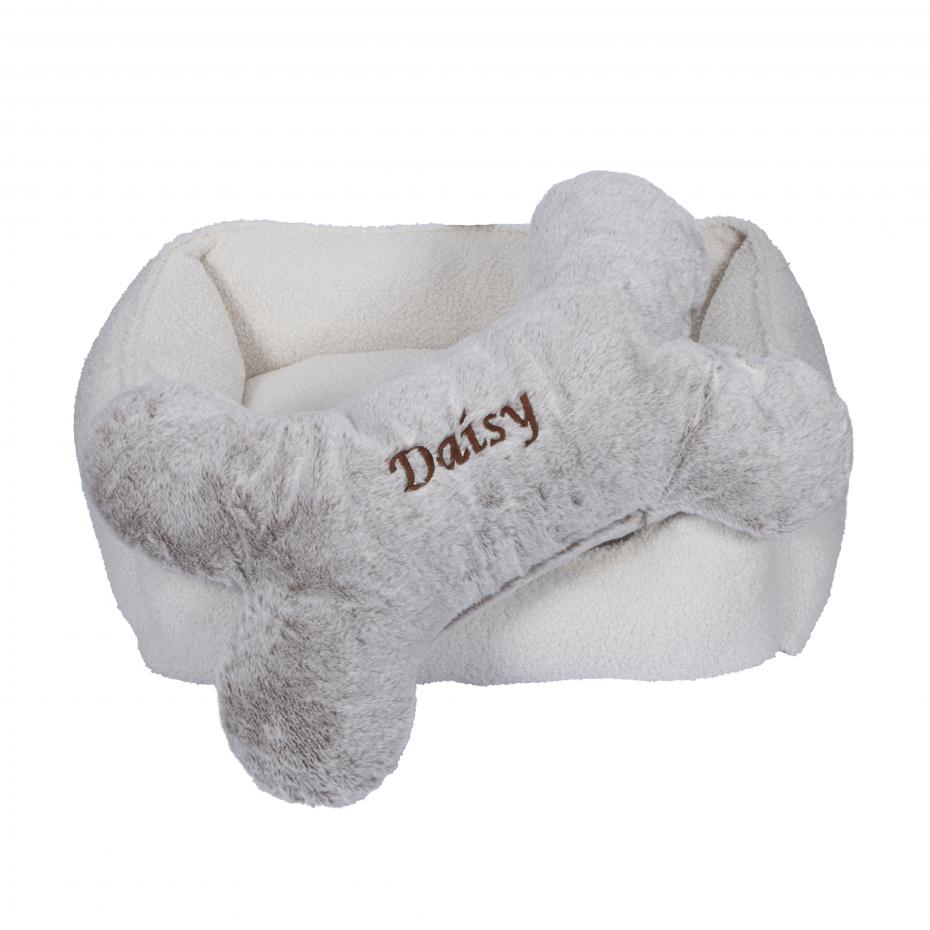 Personalised Dog Bone Pillow