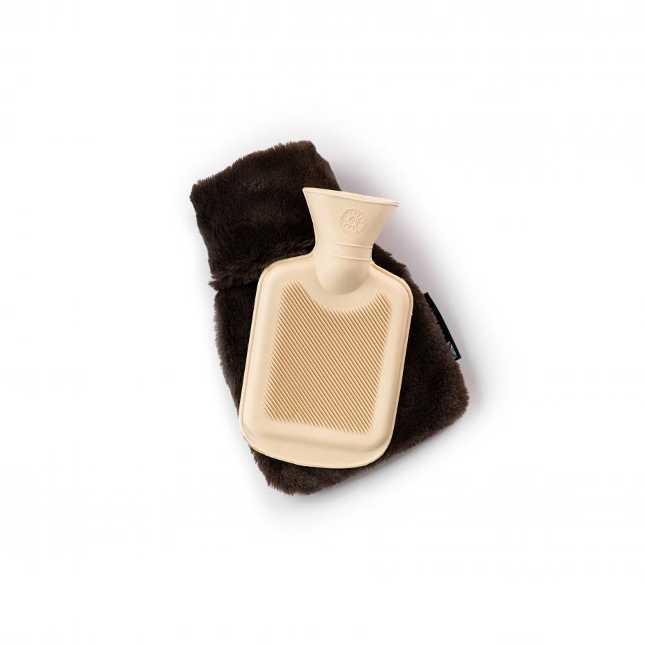 Mini 0.5 Litre Dark Chocolate - Made From Recycled Faux Fur