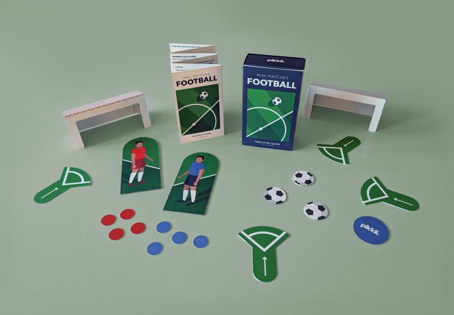 Pikkii Mini Matches - Football Tabletop Game