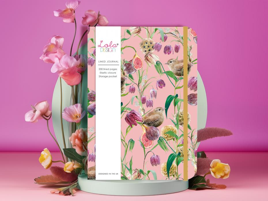 Wildlife Botanical Hardback Journal