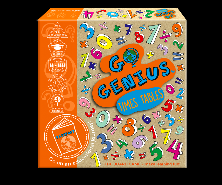 Go Genius Times Tables - The Board Game