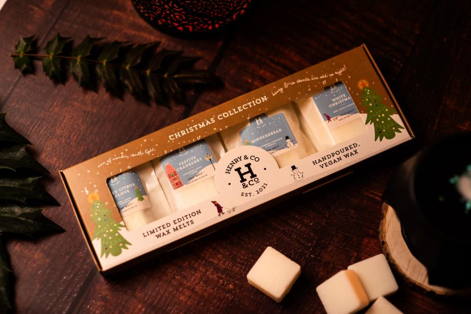 Henry & Co Christmas Wax Melt Gift Set