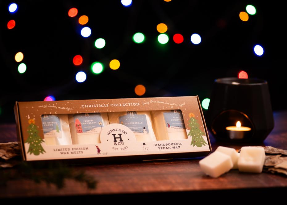 Henry & Co Christmas Wax Melt Gift Set