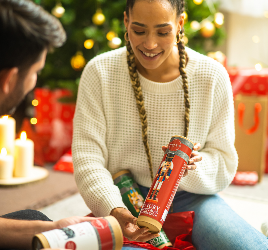 Luxury Christmas Condiments Tube