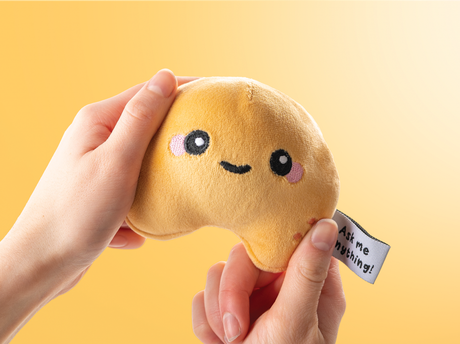 Fortune Cookie Fortune Squeezy Toy