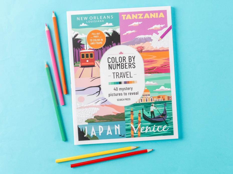 The latest trend in fun, mindful colouring books!