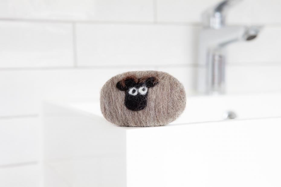 Shetland Felted Soap