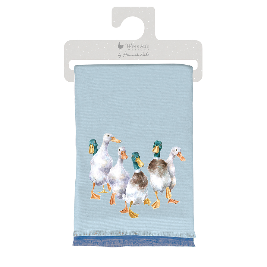 'Quackers' winter scarf