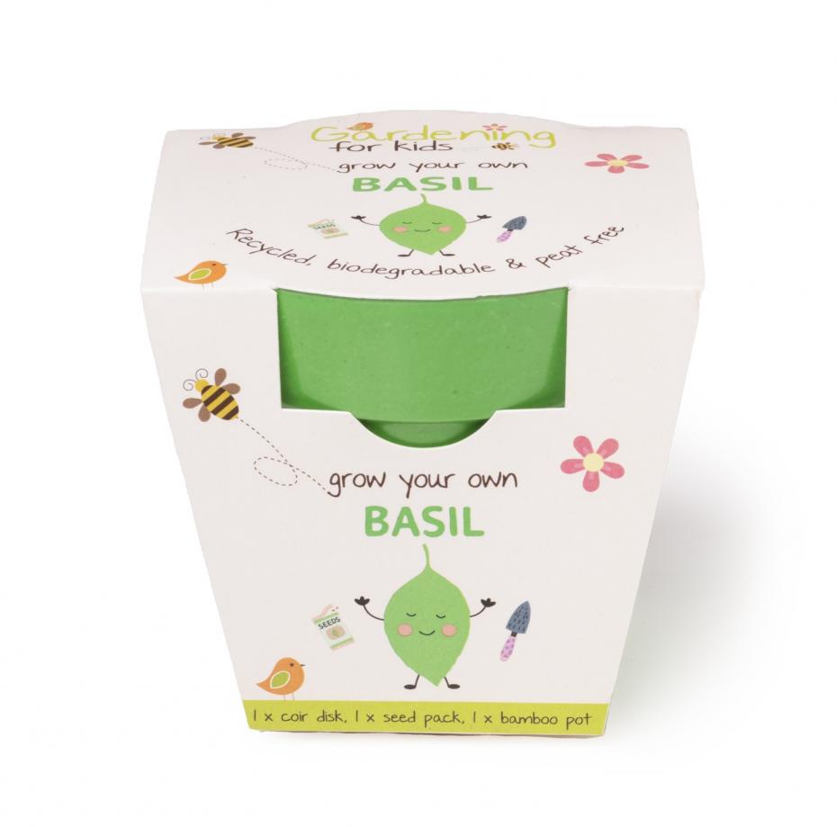 Children's Basil Growing Kit