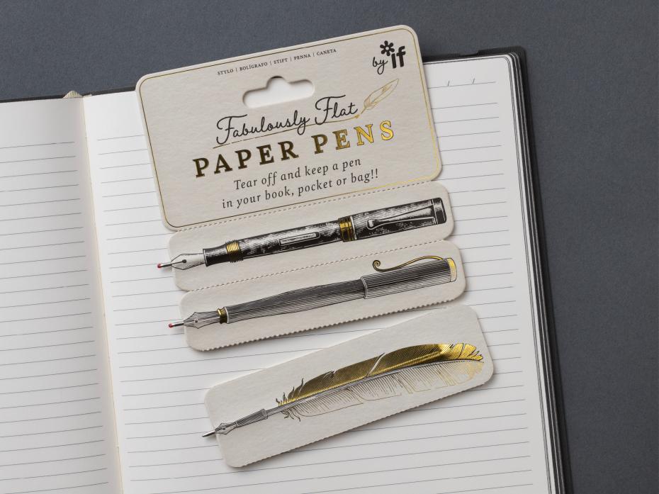 Fabulously Flat Paper Pens